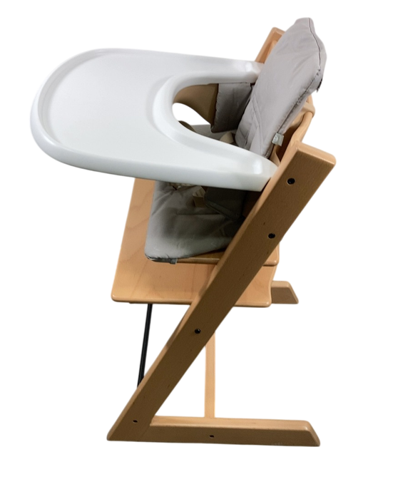 Shop Stokke Tripp Trapp Complete High Chair, Icon Grey, Natural at GoodBuy Gear