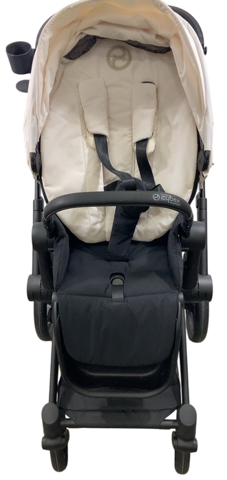 Shop Cybex PRIAM Stroller, 2022, Off White, Matte Black at GoodBuy Gear