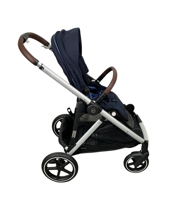 Shop Cybex Gazelle S Modular Stroller, 2024, Ocean Blue, Silver Frame at GoodBuy Gear
