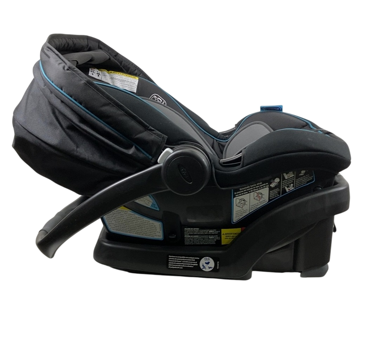 Shop Graco Snugride Snuglock 35 Infant Car Seat, 2022, Harleigh Fashion at GoodBuy Gear