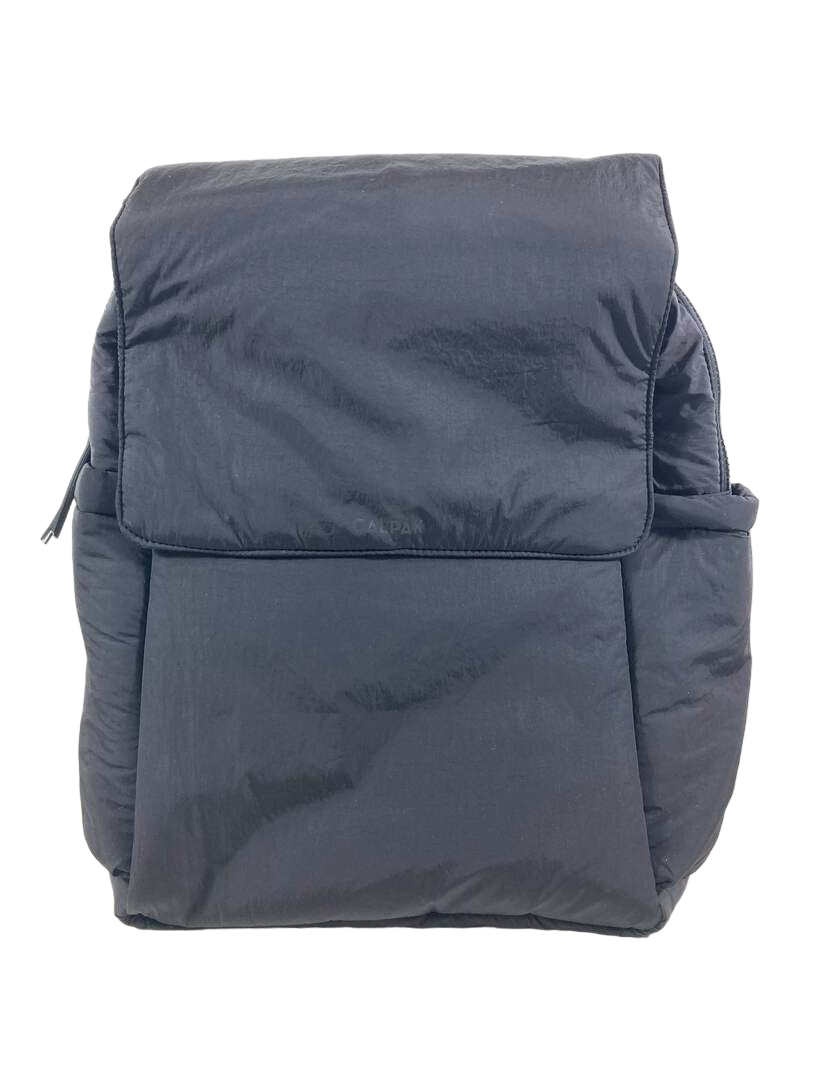 california pak laptop backpack Calpak Diaper Backpack with Laptop Sleeve, Black