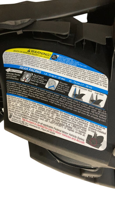 Shop Evenflo Nurturemax Infant Car Seat, Black/Gray, 2024 at GoodBuy Gear