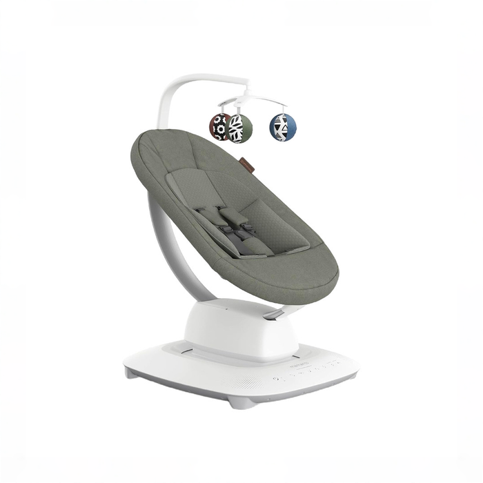 Shop UPPAbaby Mamaroo Smart Swing, Camila (Dark Green Melange) at GoodBuy Gear
