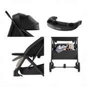 Shop Mompush Lithe V2 Stroller, 2025, Black at GoodBuy Gear