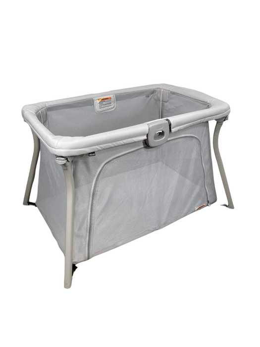 Shop Chicco Alfa Lite Lightweight Travel Playard, Dove at GoodBuy Gear