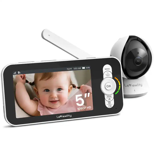 Shop Leviewlity Baby Monitor Camera No WiFi 1080P 5", BM-01 at GoodBuy Gear