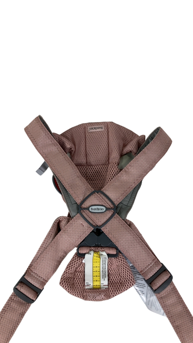 Shop BabyBjorn Baby Carrier Mini, Pearly Pink 3D Mesh at GoodBuy Gear