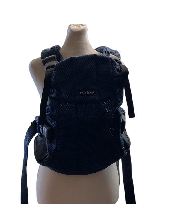 Shop BabyBjorn Baby Carrier Harmony, 3D Mesh, Navy Blue at GoodBuy Gear