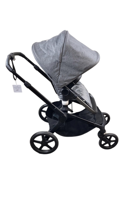 Shop Bugaboo Fox 5 Stroller, 2024, Black Frame, Grey Melange at GoodBuy Gear