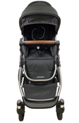 Shop Mockingbird Single to Double 2.0 Stroller, 2024, Black, Silver With Penny Leather, Windowpane at GoodBuy Gear