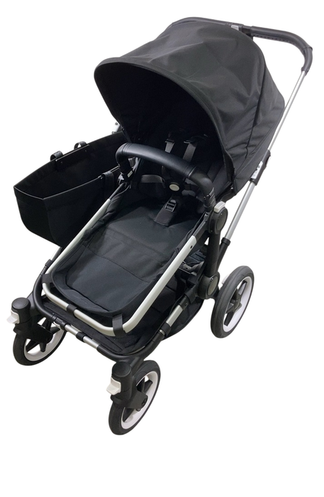 Bugaboo Donkey 5 Mono Stroller, 2025, Aluminum, Midnight Black, Midnight Black