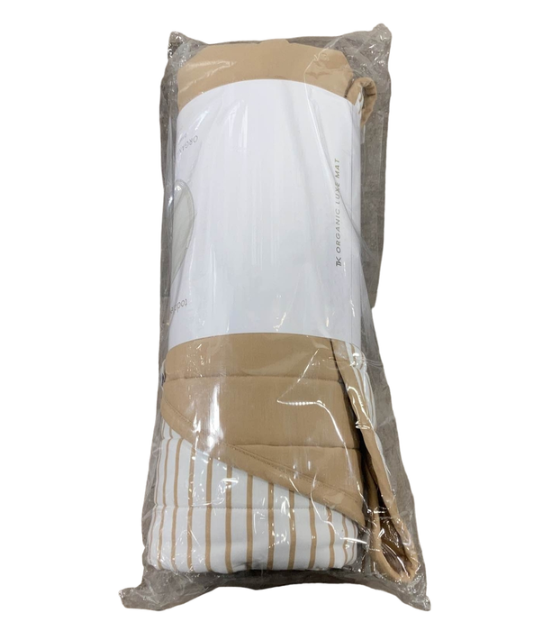Shop Toddlekind Luxe Organic Cotton Reversible Playmat The Snuggle Mat, Stripes Sandstone at GoodBuy Gear