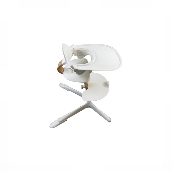Shop Evomove Nomi Highchair, White, White Oak at GoodBuy Gear