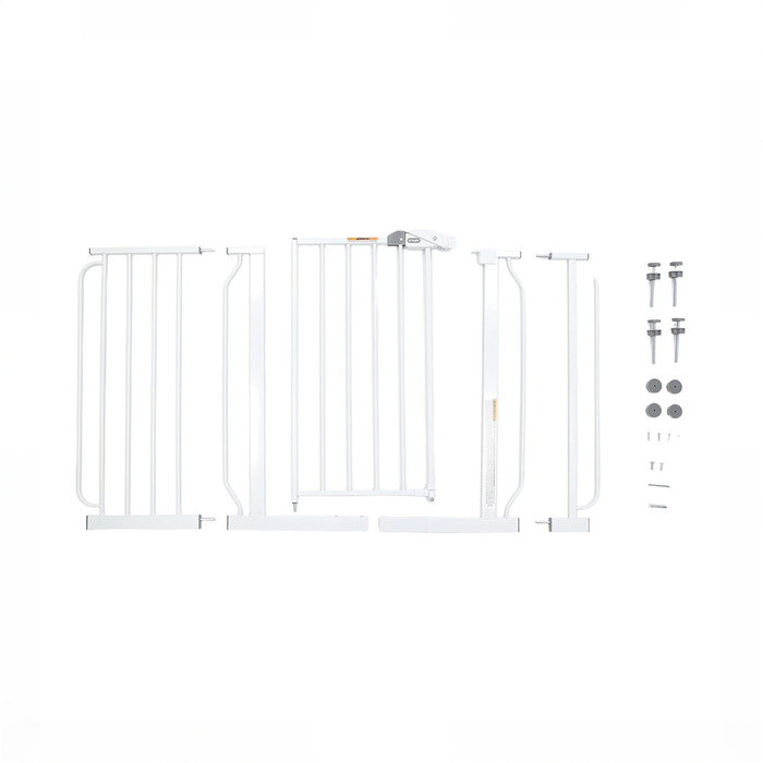 Shop Regalo Easy Step Extra Wide Gate, 49-in, White at GoodBuy Gear