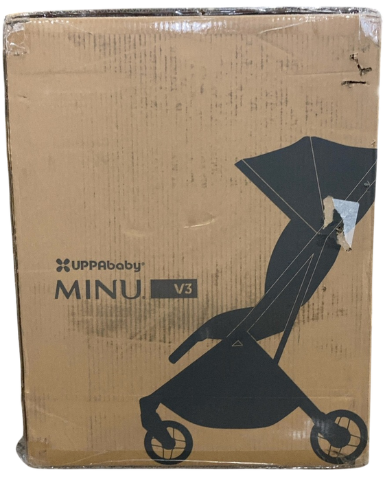 Shop UPPAbaby MINU V3 Stroller, 2025, Savannah (Pearl Gray Jacquard) at GoodBuy Gear