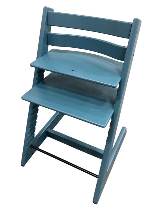 Shop Stokke Tripp Trapp Chair, Fjord Blue at GoodBuy Gear