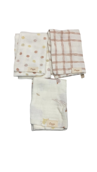 Shop DRAFT - Crane Baby Hooded Towel & Washcloth Set, Charlie Farmhouse Goose Hooded Baby Bath set at GoodBuy Gear