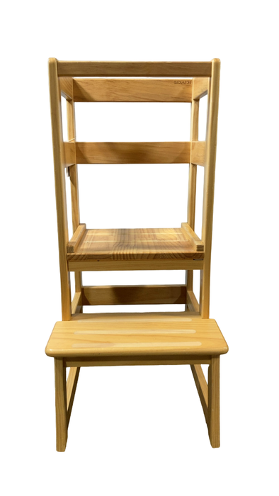 Shop SDADI Kids Kitchen Stool, Natural at GoodBuy Gear