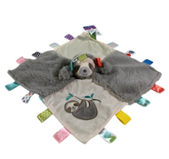 Shop Mary Meyer Taggies Soothing Sensory Stuffed Animal Security Blanket, Molasses Sloth at GoodBuy Gear