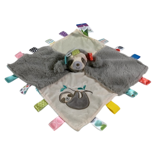 Shop Mary Meyer Taggies Soothing Sensory Stuffed Animal Security Blanket, Molasses Sloth at GoodBuy Gear