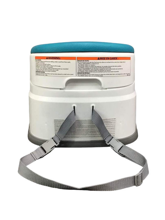 used Ingenuity Baby Base 2-in-1 Booster Seat, Peacock Blue