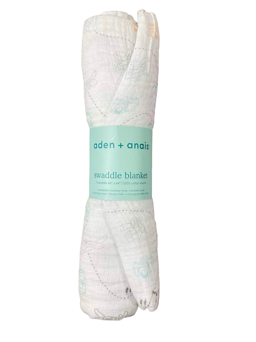 used Aden + Anais Swaddle Blanket, Voyager