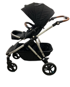 Shop Mockingbird Single to Double 2.0 Stroller, 2024, Black, Silver With Penny Leather, Windowpane at GoodBuy Gear