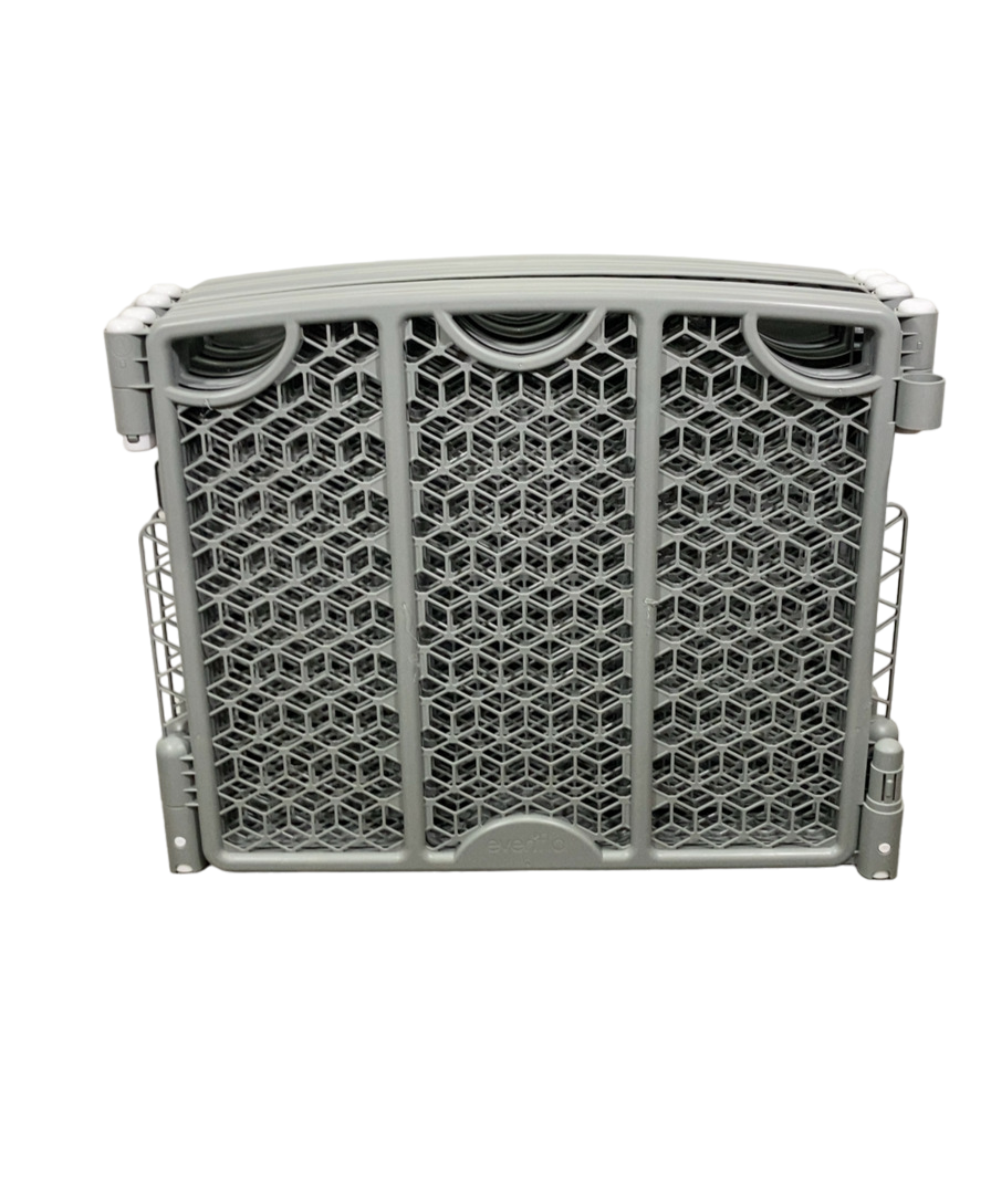 evenflo versatile play space 8 panel Evenflo Indoor/Outdoor Play Space, Cool Gray, 8 Panel