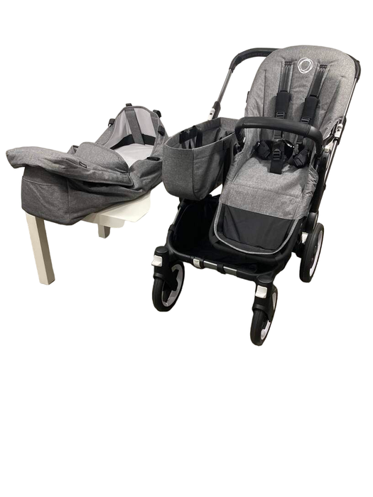 used Bugaboo Donkey 5 Stroller Mono, 2022, Grey Melange, Graphite