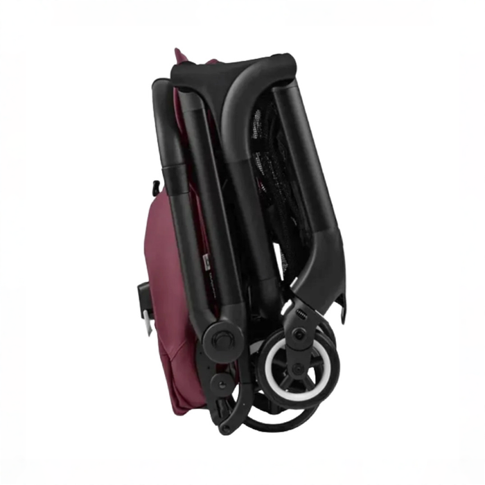 Shop Bugaboo Butterfly 2 Stroller, 2025, Black, Dark Cherry, Dark Cherry at GoodBuy Gear