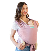 used Moby Wrap Baby Carrier, Dusty Rose