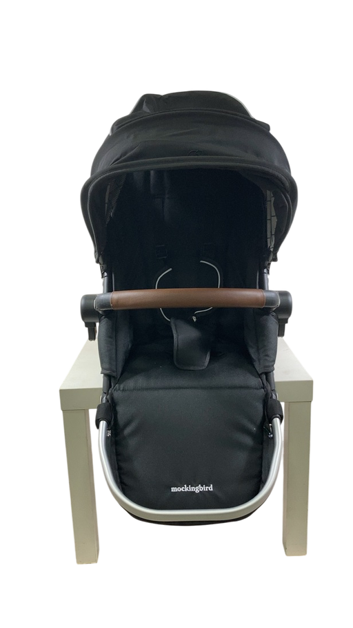 Shop Mockingbird 2nd Seat Kit 2.0, Black, Silver With Penny Leather, Windowpane at GoodBuy Gear