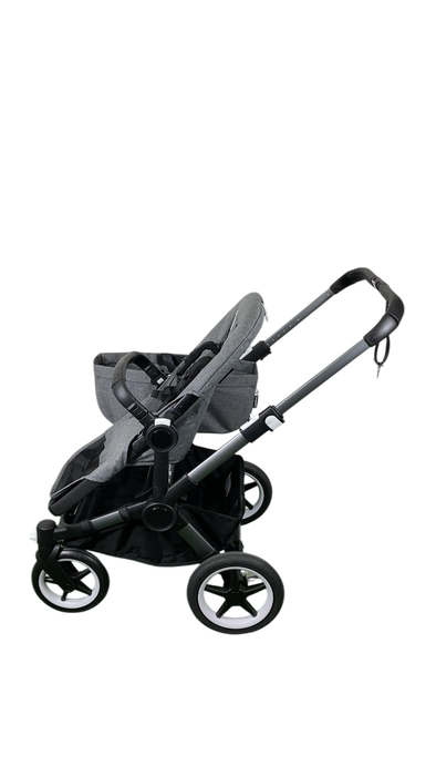 Shop Bugaboo Donkey 5 Mono Stroller, 2024, Graphite, Grey Melange, without Canopy at GoodBuy Gear