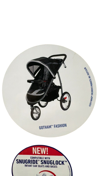 Shop Graco FastAction Fold Jogger Stroller with Quick Connect, 2022, Gotham at GoodBuy Gear