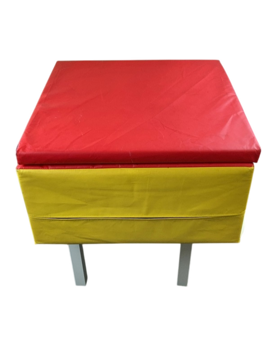 Shop Folding Gym Mat, 64lx14w, Red,Blue,Yellow at GoodBuy Gear