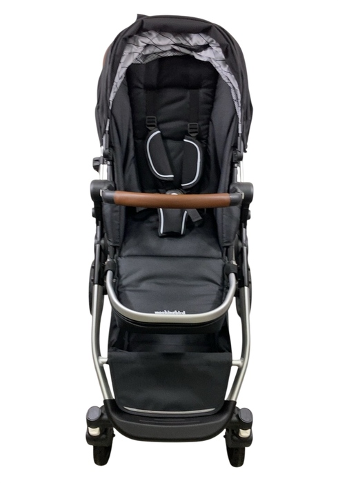 Shop Mockingbird Single to Double 2.0 Stroller, 2025, Black, Silver With Penny Leather, Windowpane - HIDDEN SR 4/24 at GoodBuy Gear