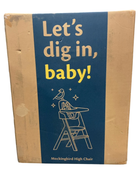 Shop Mockingbird High Chair, Natural Beech, White at GoodBuy Gear