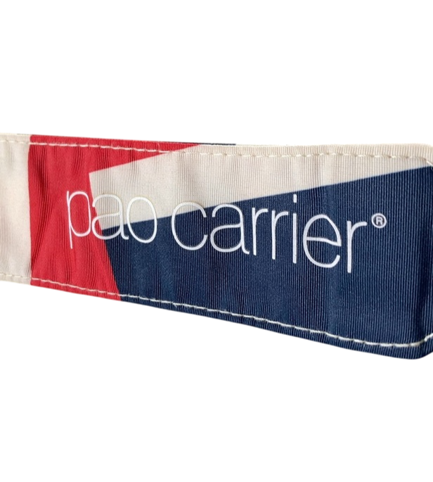 Shop We Made Me Pao Baby Carrier, Blue, Red, White at GoodBuy Gear