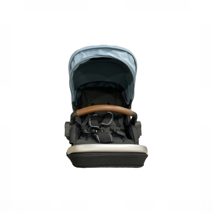 Shop Mockingbird 2nd Seat Kit 3.0, Silver with Penny Leather, Stone Blue at GoodBuy Gear