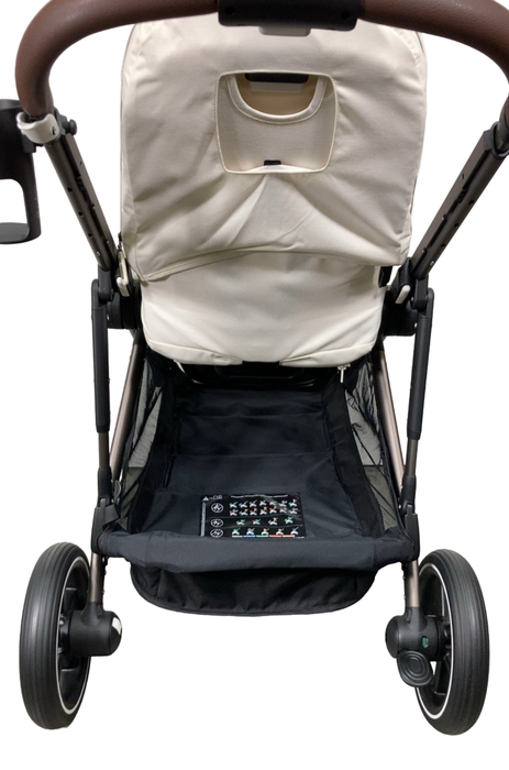 Shop Cybex Gazelle S Modular Stroller, 2024, Seashell Beige, Taupe Frame at GoodBuy Gear