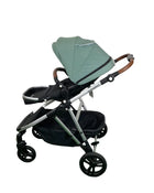Shop Mockingbird Single to Double 2.0 Stroller, Sage, Windowpane, Silver With Penny Leather, 2025 at GoodBuy Gear