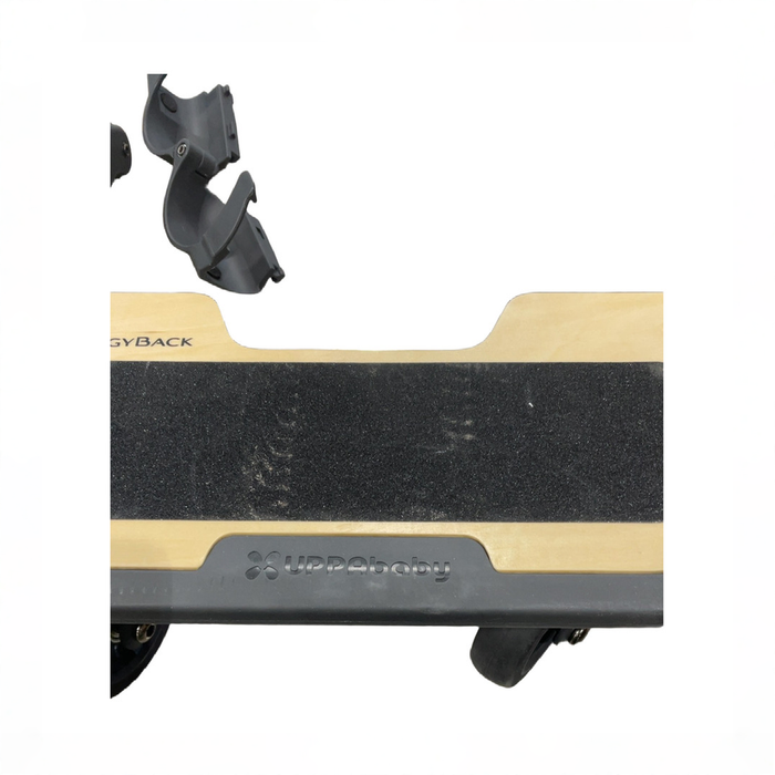 Shop UPPAbaby CRUZ PiggyBack Ride-Along Board (Pre-2020), Natural Wood/Black at GoodBuy Gear