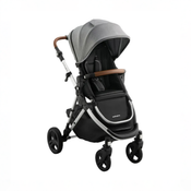 Shop Mockingbird Single 3.0 Stroller, 2025, Silver with Penny Leather, Solid Gray at GoodBuy Gear