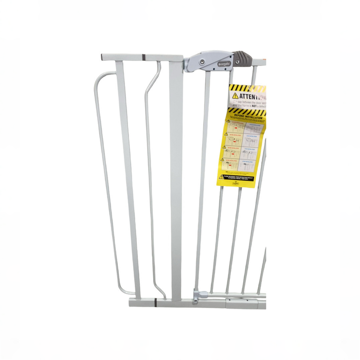 Shop Regalo Easy Step Extra Tall Safety Gate, White at GoodBuy Gear
