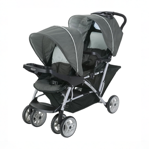 Shop Graco DuoGlider Double Stroller, 2025, Glacier at GoodBuy Gear