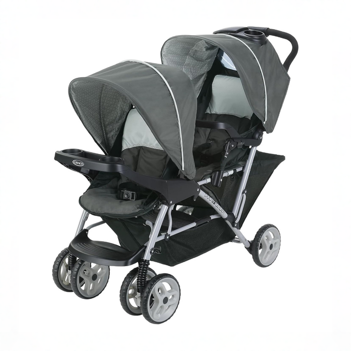 Shop Graco DuoGlider Double Stroller, 2025, Glacier at GoodBuy Gear