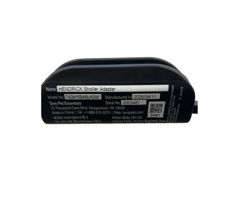Shop Tavo Pets Hendrick Adapter, Black at GoodBuy Gear
