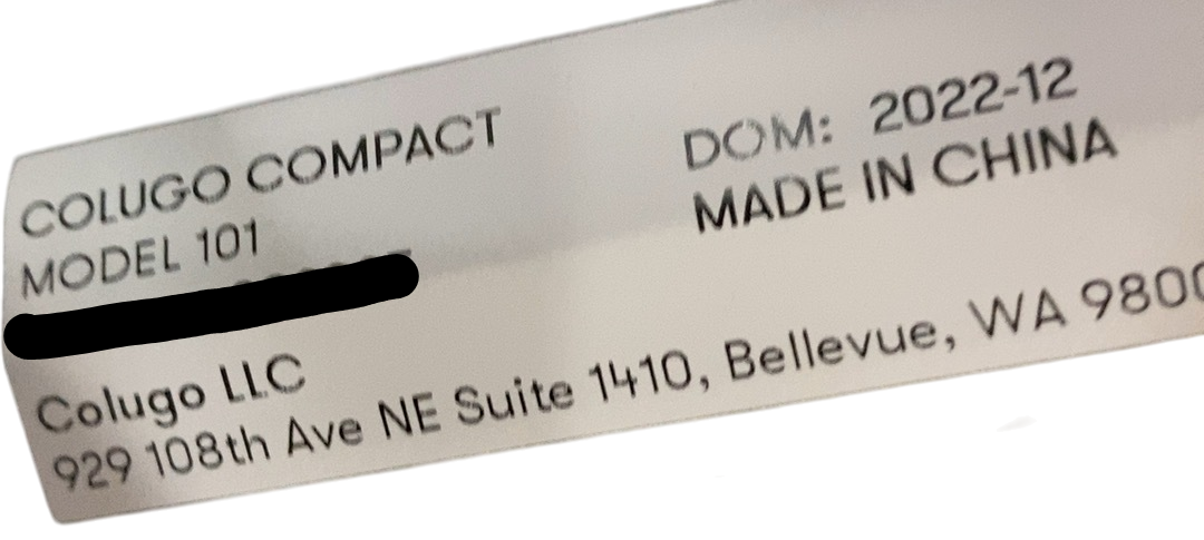 Shop Colugo Compact Stroller, 2022, dune zebra at GoodBuy Gear