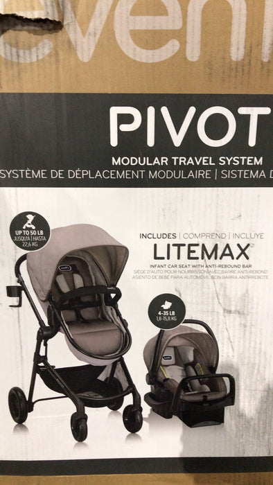 Evenflo Pivot Modular Travel System, Desert Tan, 2024