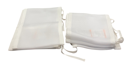Shop Breathable Baby Mesh Crib Liner, Full Size/4 Sides, White at GoodBuy Gear
